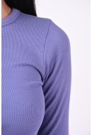 Bluza Dama Jjxx Jxfeline Str Rib Tee Twilight Purple